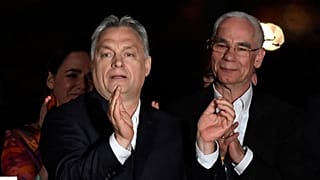 Balog Zoltán egy korábbi felvételen Novák Katalinnal és Orbán Viktorral