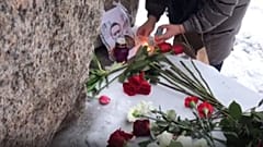 Gedenken an Alexej Nawalny - in Russland
