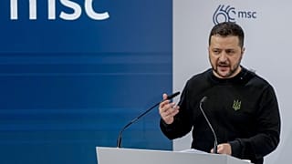 Az ukrán elnök a müncheni biztonságpolitikai konferencián