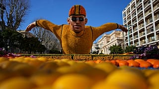 Fête du Citron - Zitronenfest in Menton in Südfrankreich