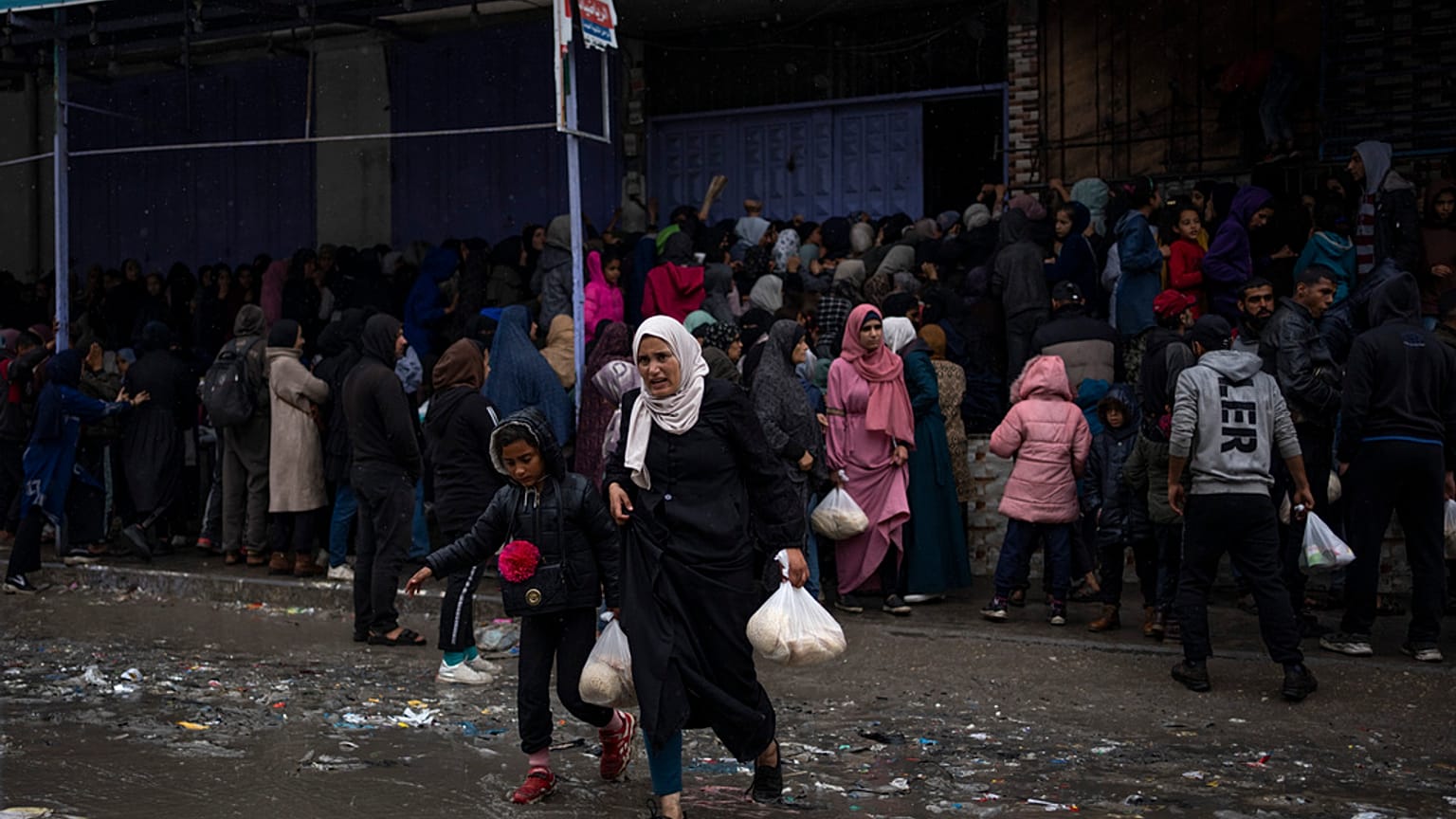 In Rafah im Gazastreifen gibt es kaum noch etwas zu essen