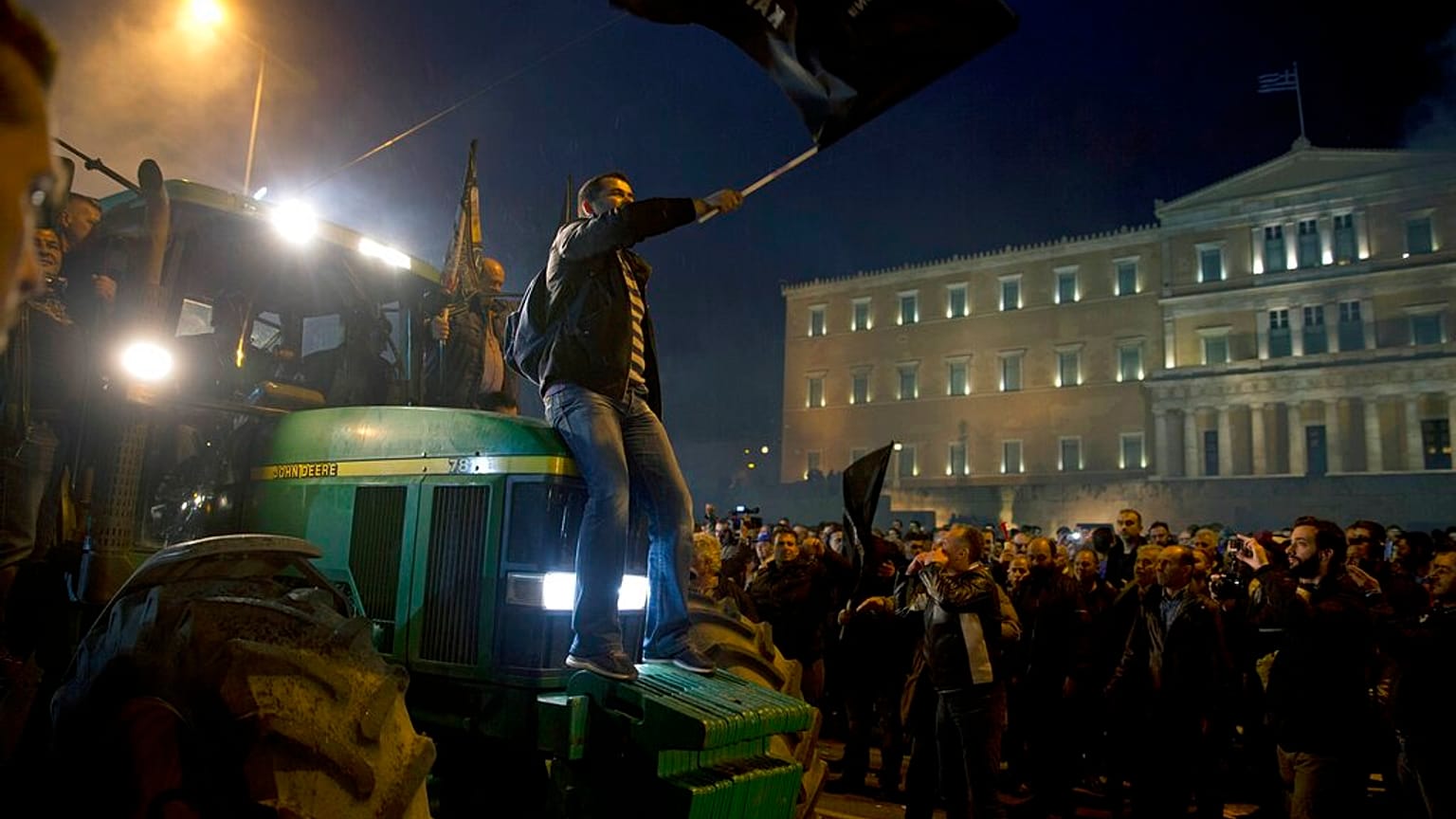 Από το αγροτικό συλλαλητήριο στην Αθήνα το 2017
