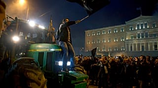 Από το αγροτικό συλλαλητήριο στην Αθήνα το 2017