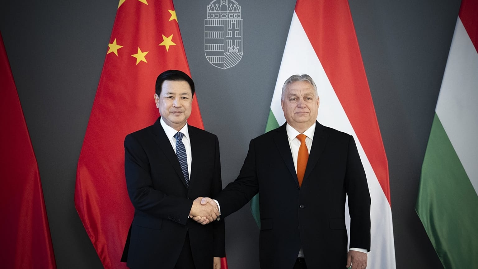 Orbán Viktor Vang Hsziahonggal, a kínai közbiztonsági miniszterrel Budapesten