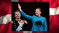Kristensen dán miniszterelnök és X. Kristóf király 