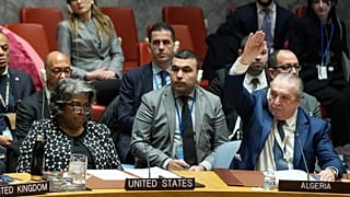Die USA haben zum dritten Mal ihr Veto gegen eine Resolution zum Waffenstillstand in Gaza im UN-Sicherheitsrat eingelegt.
