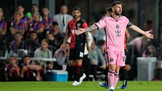Messi a Newell's Old Boys elleni mérkőzésen, február 15-én