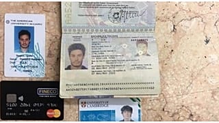 أوراق ثبوتية تعود للطالب الإيطالي جوليو ريجيني