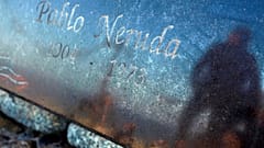 La tumba del premio Nobel de literatura Pablo Neruda