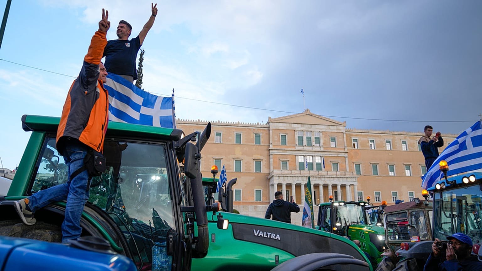 Αγρότες στο Σύνταγμα
