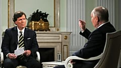 Vlagyimir Putyin interjút ad Tucker Carlsonnak 