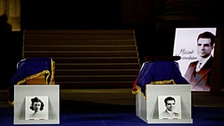 Adıyamanlı Ermeni kökenli Misak Manukyan, eşi Mélinée Manukyan'ın naaşları 