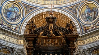Le Baldaquin de la basilique Saint-Pierre devrait être restauré intégralement d'ici fin novembre.