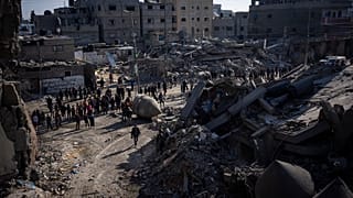 مكان القصف في رفح