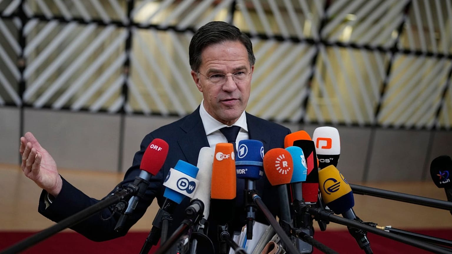 Netherland's Prime Minister Mark Rutte 