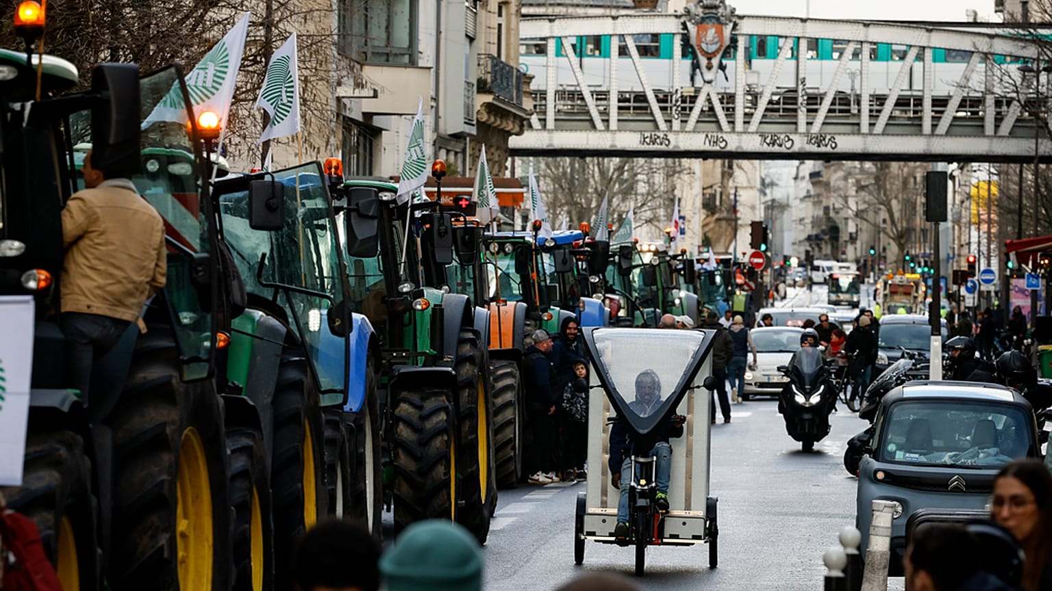 Γαλλία Αγροτικές Κινητοποιήσεις