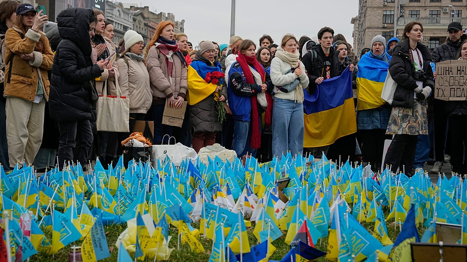 manifestazioni a Kiev