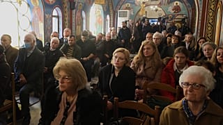 Μνημόσυνο στη μνήμη των θυμάτων του δυστυχήματος των Τεμπών