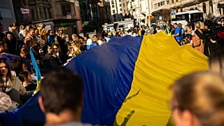 تظاهرات الأوكرانيين في إسطنبول