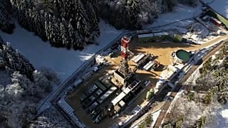 Les forages explratoires ont commencé et ont durer six semaines.