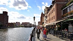 Gdansk belvárosa - a kép illuszráció! 