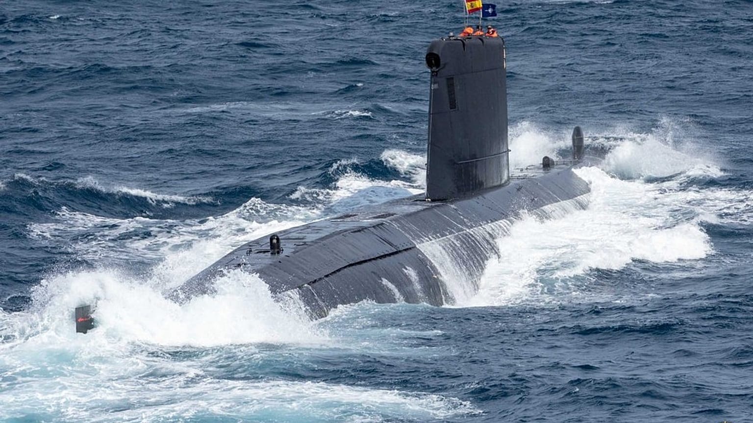 Submarino 'Tramontana' del Ministerio de Defensa