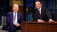 ABD Başkanı Joe Biden Gazze'deki durumla ilgili açıklamaları yaptığı "Late Night with Seth Meyers" programının çekiminde 