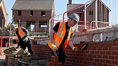 New builds in the UK (file photo)