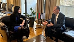 Συνάντηση Έλληνα ΥΠΕΞ Γιώργου Γεραπετρίτη με ΥΠΕΞ Βουλγαρίας Μαρίγια Γκάμπριελ