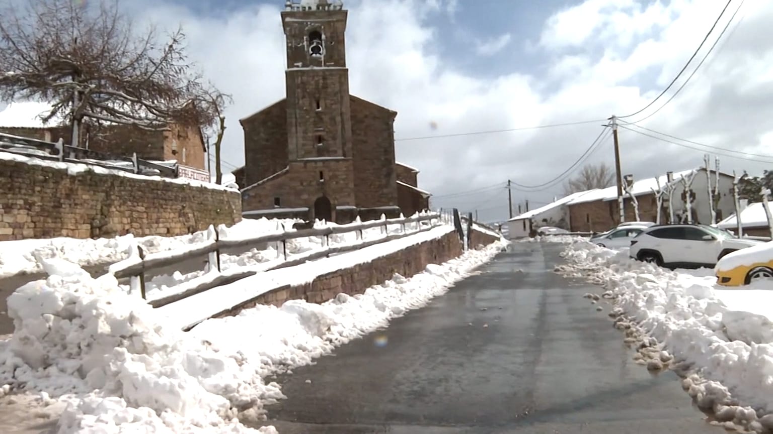 Neve em Espanha