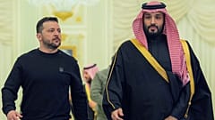 زيلينسكي وبن سلمان