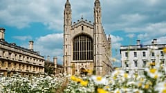 From London King’s Cross, there are several trains an hour to Cambridge and one service an hour from London Liverpool Street. 