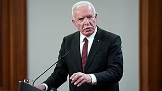 وزير الخارجية الفلسطيني رياض المالكي- 13 فبراير، 2024.