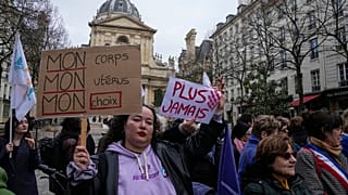 Muestras de apoyo al derecho de la mujer al aborto