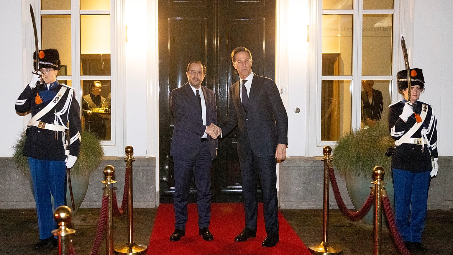 Νίκος Χριστοδουλίδης και Μαρκ Ρούτε