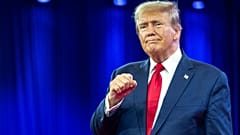 Former US President Donald Trump.