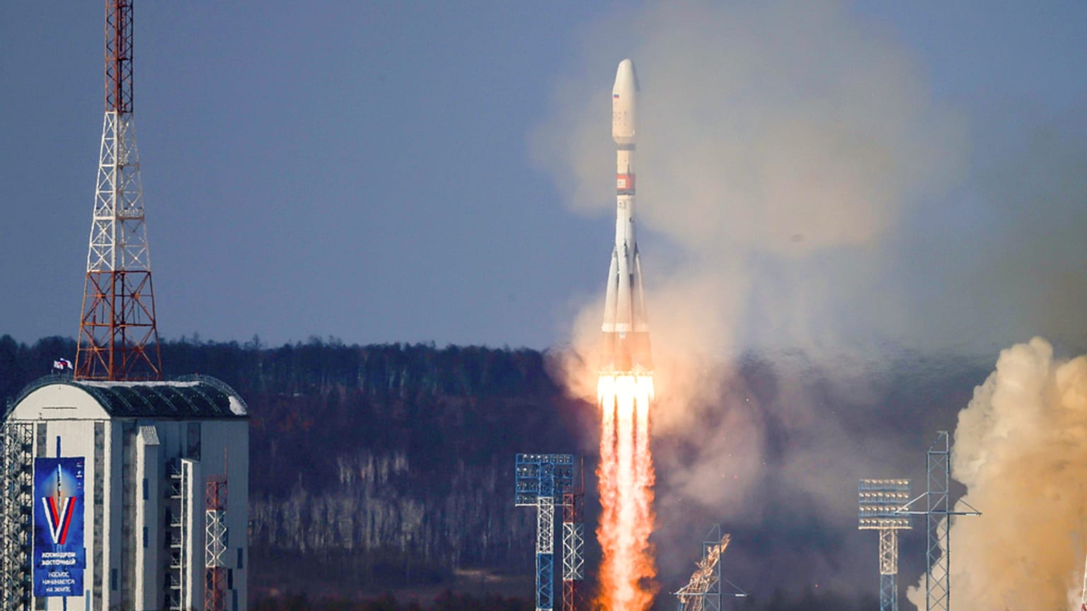 In this photo released by Roscosmos space corporation on Thursday, Feb. 29, 2024