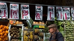 Man shopping for food in Spain (file photo)