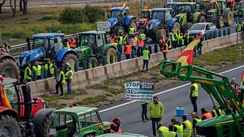 Spain Farmer Protest