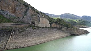 Los embalses están a un nivel del 20% de su capacidad