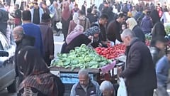 ندرة للسلع في سوق رفح - غزة. 2024/02/29