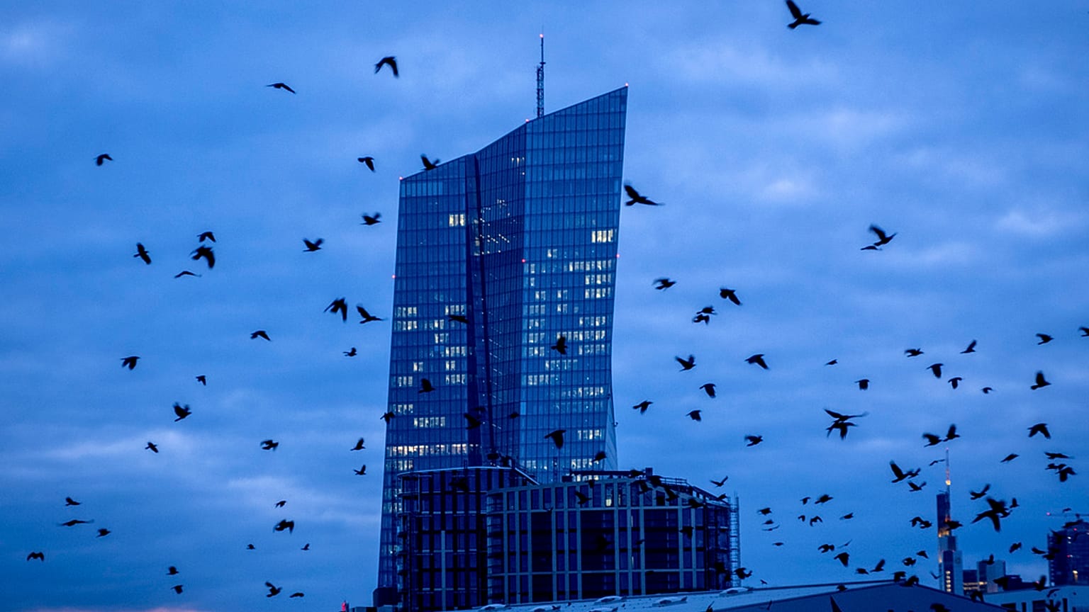 Le siège de la Banque centrale européenne à Francfort.