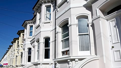Houses in the UK.