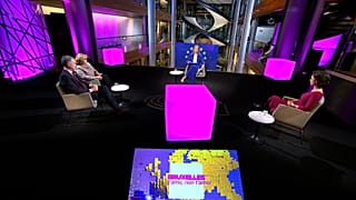 Méabh Mc Mahon with Petras Auštrevičius, Rasa Juknevičienė and Hannah Neumann