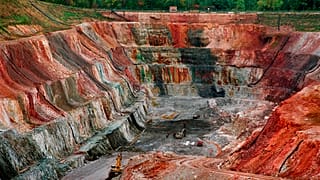 ABD'nin Wisconsin eyaletinde bir madende yürütülen çalışma (arşiv)