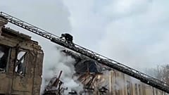 Последствия очередного российского удара по Константиновке 