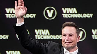 ARCHÍV: Elon Musk a párizsi Vivatech kiállításon 2023. június 16-án
