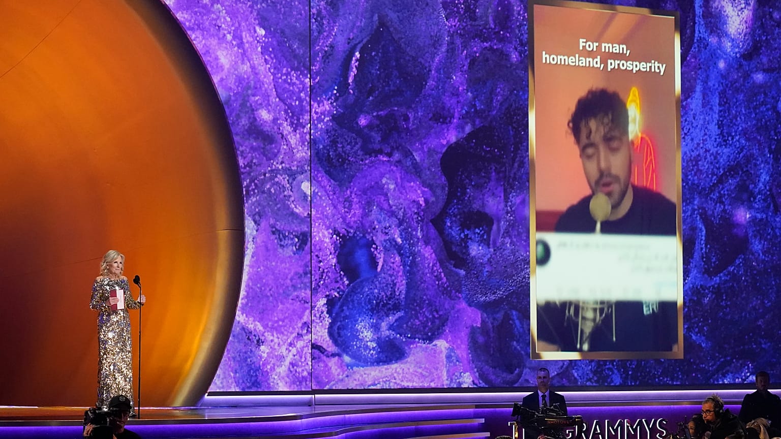 Cérémonie des Grammy Awards, le 5 février 2024.