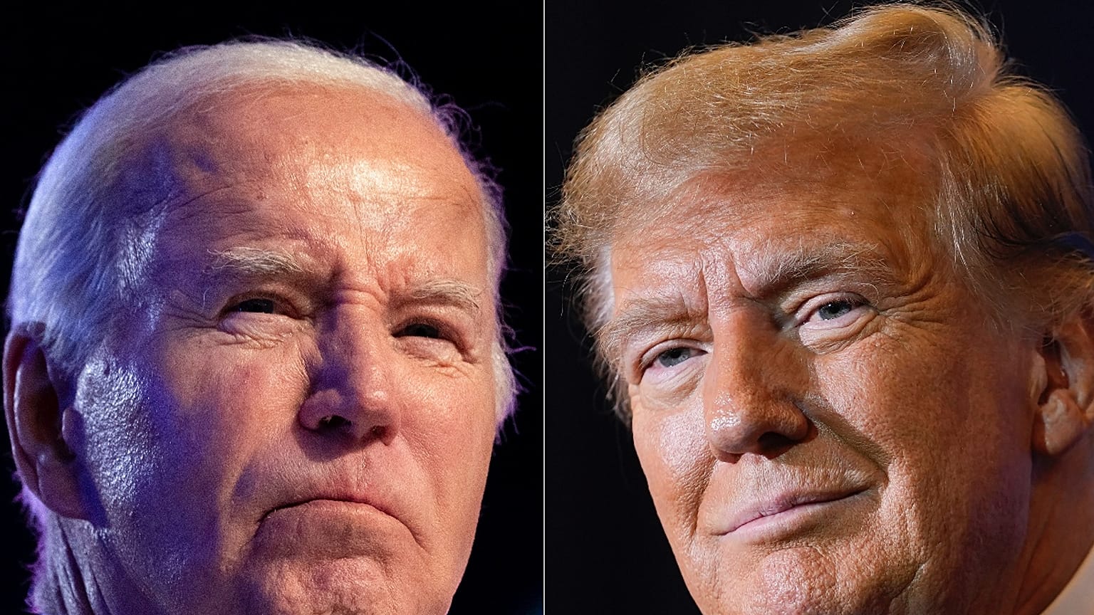 Joe Biden, Donald Trump