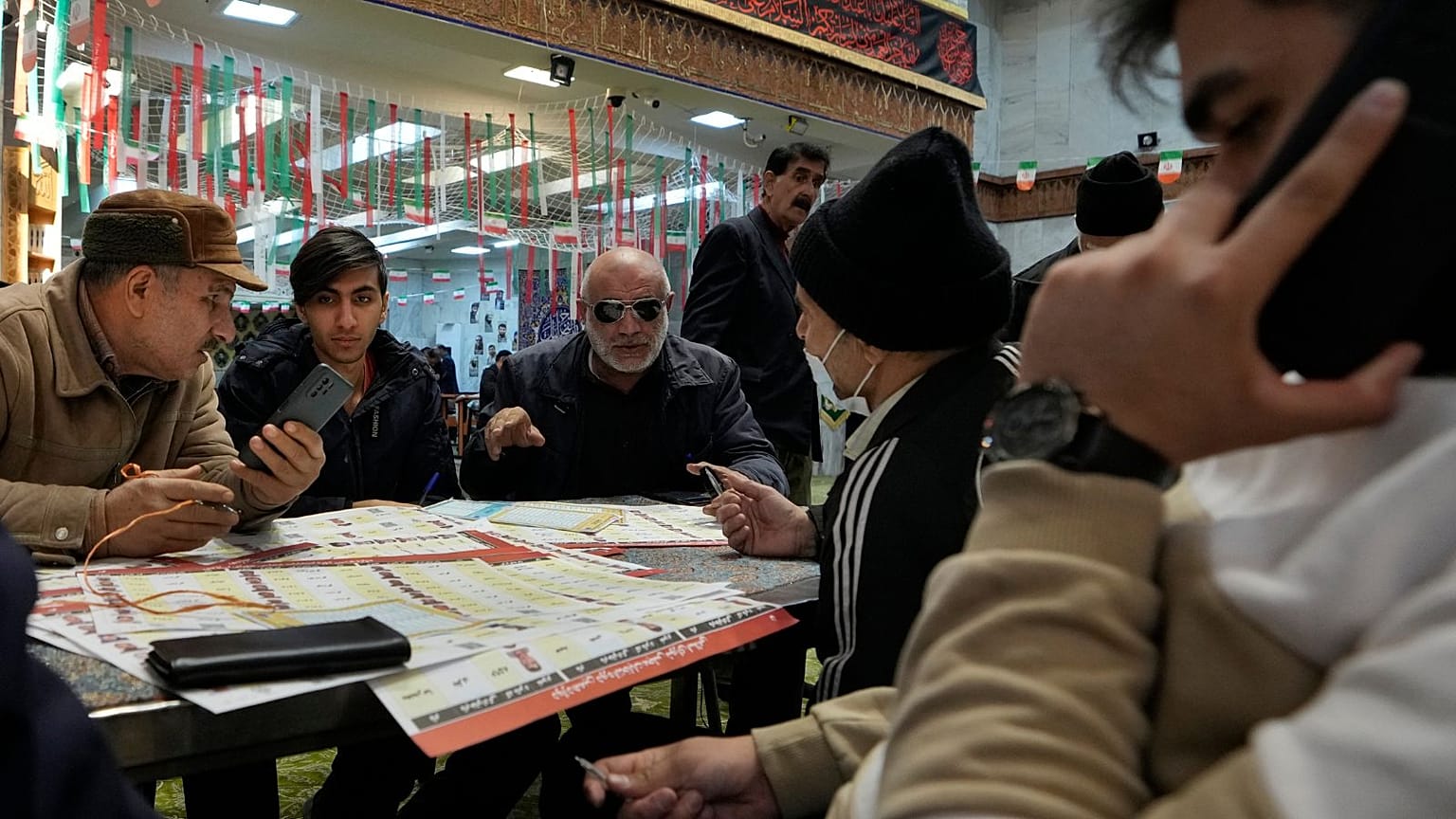 یکی از شعب اخذ رای در تهران